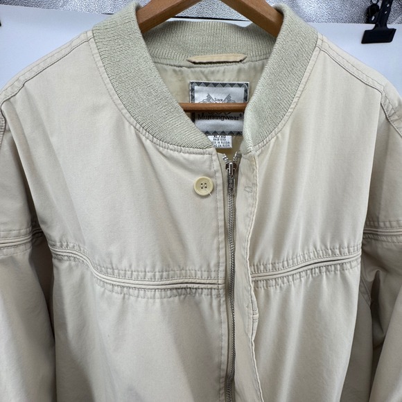 Vintage‎ Y2K Classic Harrington Munsingwear Mens Jacket Full Zip Button Up XL - Picture 3 of 15